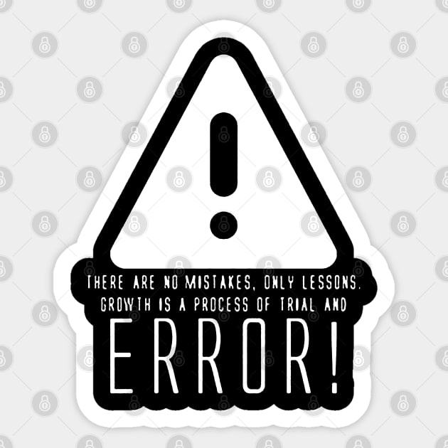 Error Sticker by DowlingArt